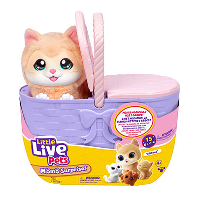 Little Live Pets Mama Surprise Kitty Playset Assorted